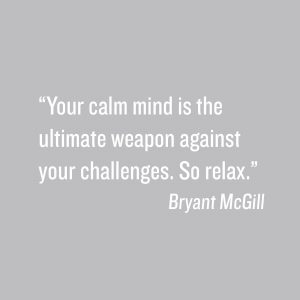 Calming Quote for Stress